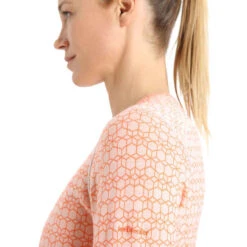 ICEBREAKER W 250 VERTEX LS CREWE ALPINE GEO SNOW/FLASH 23 -Winter Sportswear 9 128546 ib0a56i6673 04