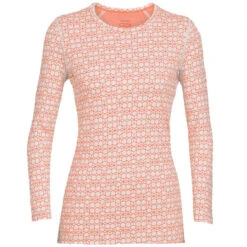 ICEBREAKER W 250 VERTEX LS CREWE ALPINE GEO SNOW/FLASH 23