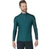 ROSSIGNOL CLASSIQUE 1/2 ZIP DEEP TEAL 23 -Winter Sportswear 9 130712 rllml16 72c 01