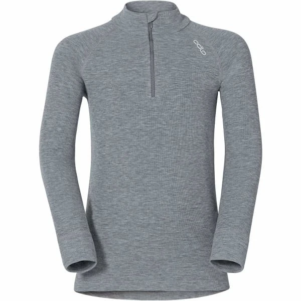 ODLO TS ML WARM ZIP JR GREY MELANGE 20 3 ODLO TS ML WARM ZIP JR GREY MELANGE 20