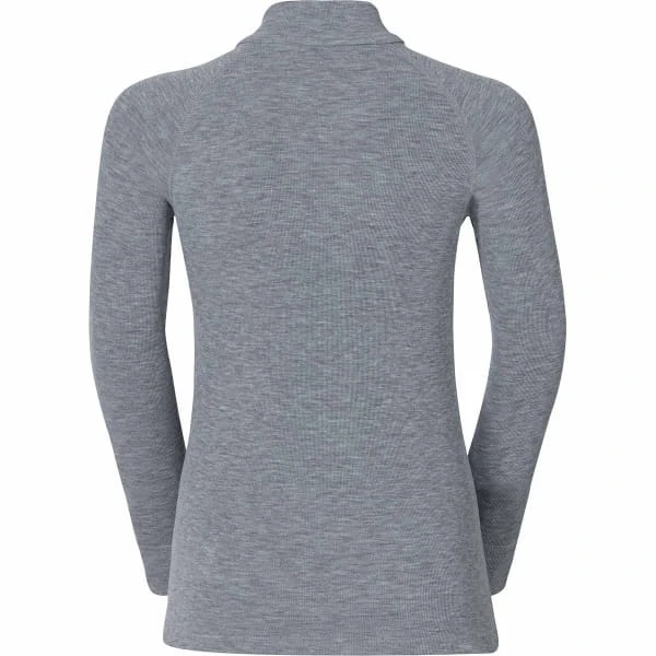 ODLO TS ML WARM ZIP JR GREY MELANGE 20 4 ODLO TS ML WARM ZIP JR GREY MELANGE 20 - Image 2
