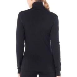 ICEBREAKER 260 TECH LS HALF ZIP W BLACK 23 -Winter Sportswear 9 43511 260 tech ls half zip w black 104390 001 03