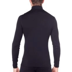 ICEBREAKER 260 TECH LS HALF ZIP BLACK 23 -Winter Sportswear 9 43702 260 tech ls half zip black 104372 001 03