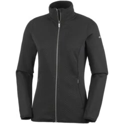 COLUMBIA ROFFE RIDGE FULL ZIP FLEECE BLACK 20