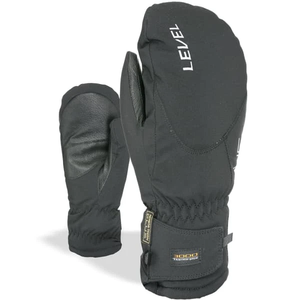 LEVEL ALPINE MITT W BLACK 21 3 LEVEL ALPINE MITT W BLACK 21