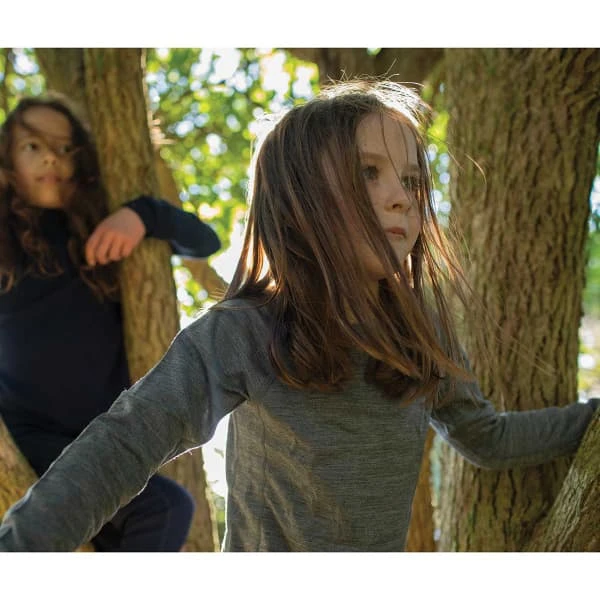 ICEBREAKER KIDS 200 OASIS LS CREWE GRITSTONE HEATHER 23 6 ICEBREAKER KIDS 200 OASIS LS CREWE GRITSTONE HEATHER 23 - Image 4