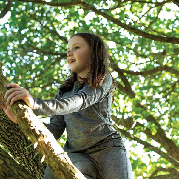 ICEBREAKER KIDS 200 OASIS LS CREWE GRITSTONE HEATHER 23 7 ICEBREAKER KIDS 200 OASIS LS CREWE GRITSTONE HEATHER 23 - Image 5