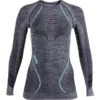 UYN AMBITYON UW SHIRT LG SL W BLK/PINK/AQUA 22 -Winter Sportswear 9 64920 ambityon uw shirt lg sl w blk pink aqua u100023 b617 01