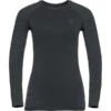 ODLO PERFORMANCE WARM ECO BL TOP CREW NECK L/S W BLK/NEW ODLO GRAPHITE GREY 23 -Winter Sportswear 9 75036 ts ml perf warm blk new graphite grey 196191 60212 01