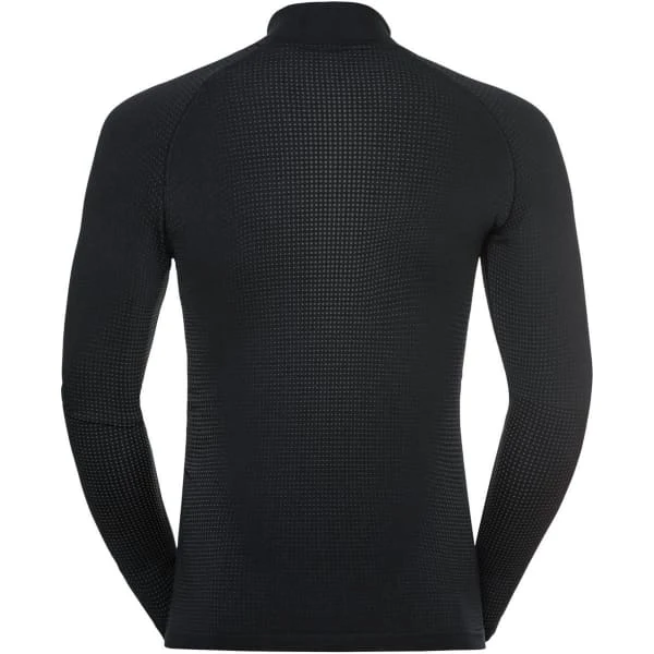 ODLO PERFORMANCE WARM ECO BL TOP TURTLE NECK L/S HALF ZIP BLK/NEW ODLO GRAPH GREY 23 4 ODLO PERFORMANCE WARM ECO BL TOP TURTLE NECK L/S HALF ZIP BLK/NEW ODLO GRAPH GREY 23 - Image 2