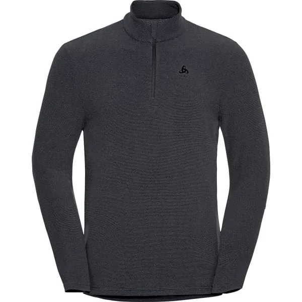 ODLO ROY MIDLAYER 1/2 ZIP SHALE GREY/BLACK STRIPES 23 3 ODLO ROY MIDLAYER 1/2 ZIP SHALE GREY/BLACK STRIPES 23