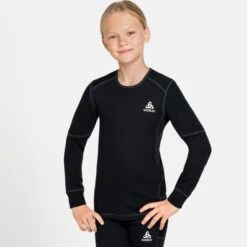ODLO T-SHIRT ML ACTIVE X-WARM JR BLACK 23 -Winter Sportswear 9 75996 t shirt ml active x warm jr black 159329 15000 03
