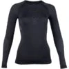 UYN LADY FUSYON UW SHIRT LG SL BLACK/ANTHRACITE/ANTHRACITE 22