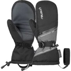 REUSCH DEMI R-TEX XT MITT BLACK/GREY MELANGE/SILVER 23