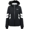 COLMAR GRANRISA LADIES SKI JACKET + FUR BLACK 21 -Winter Sportswear 9 80150 granrisa ladies ski jacket fur black 2935f 6tz 99 01