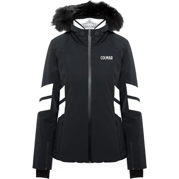 COLMAR GRANRISA LADIES SKI JACKET + FUR BLACK 21 3 COLMAR GRANRISA LADIES SKI JACKET + FUR BLACK 21