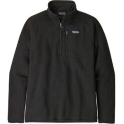 PATAGONIA M'S BETTER SWEATER 1/4 ZIP BLACK 23
