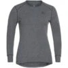 ODLO ACTIVE WARM ECO BL TOP CREW NECK L/S W ODLO STEEL GREY MELANGE 23 1 ODLO ACTIVE WARM ECO BL TOP CREW NECK L/S W ODLO STEEL GREY MELANGE 23 -Winter Sportswear 9 95411 active warm eco steel grey melange 159101 10183 01