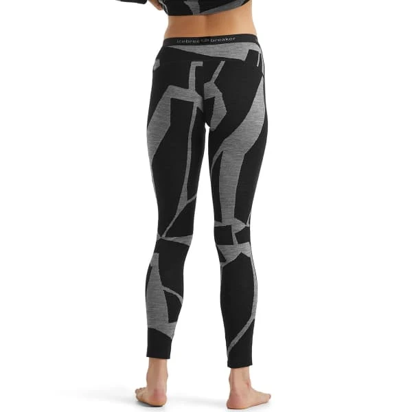 ICEBREAKER W 250 VERTEX LEGGINGS LANDSCAPES BLACK/J 23 4 ICEBREAKER W 250 VERTEX LEGGINGS LANDSCAPES BLACK/J 23 - Image 2