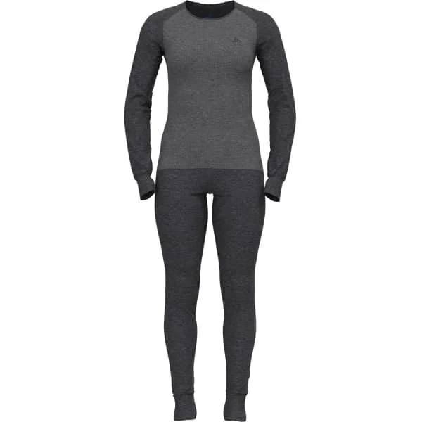 ODLO ACTIVE WARM ECO SPECIAL SET W DARK GREY MELANGE/GREY MELANGE 23 3 ODLO ACTIVE WARM ECO SPECIAL SET W DARK GREY MELANGE/GREY MELANGE 23