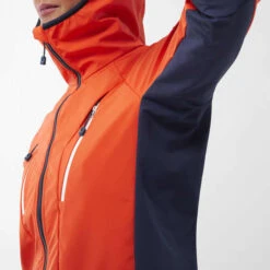 MILLET TRILOGY V ICON INFIN JKT SAPHIR/CORAL CHROME 23 -Winter Sportswear 9 101238 trilogy v icon infin jkt saphir coral chrome miv9391 9654 06