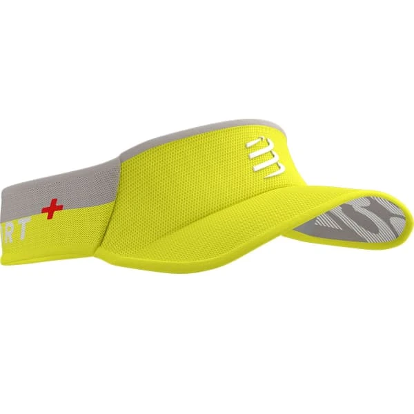COMPRESSPORT VISOR ULTRALIGHT LIME/ALLOY 23 4 COMPRESSPORT VISOR ULTRALIGHT LIME/ALLOY 23 - Image 2