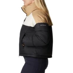 COLUMBIA PIKE LAKE CROPPED JACKET W BLACK/CHALK/BEACH 22 -Winter Sportswear 9 102756 pike lake cropped jacket w black chalk beach 1955223 011 04