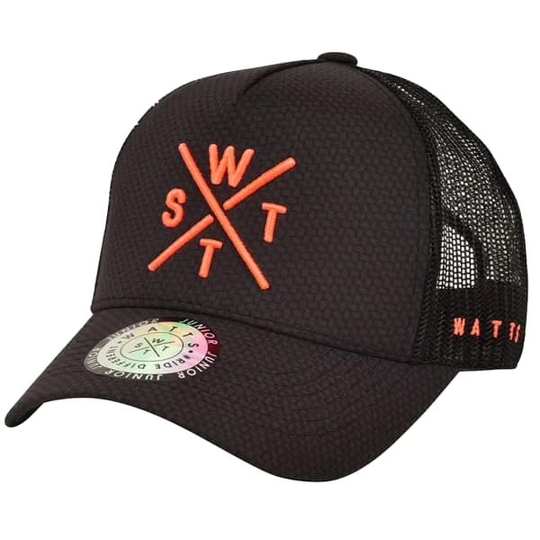 WATTS TRUCKER CAP TRIBE JR DARK IRON 22 3 WATTS TRUCKER CAP TRIBE JR DARK IRON 22