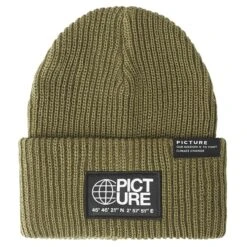PICTURE SKALAVIK BEANIE ARMY GREEN 23