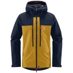 Haglöfs HAGLÖFS ROC SIGHT SOFTHSELL JACKET M AUTUMN LEAVES/TARN BLUE 23