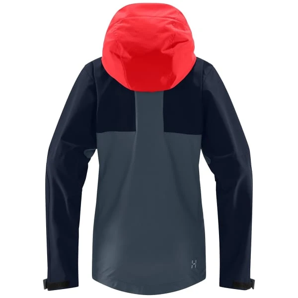 Haglöfs HAGLÖFS ROC SIGHT SOFTSHELL JACKET W STEEL BLUE/TARN BLUE 23 4 Haglöfs HAGLÖFS ROC SIGHT SOFTSHELL JACKET W STEEL BLUE/TARN BLUE 23 - Image 2