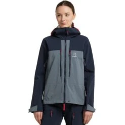 Haglöfs HAGLÖFS ROC SIGHT SOFTSHELL JACKET W STEEL BLUE/TARN BLUE 23 10 Haglöfs HAGLÖFS ROC SIGHT SOFTSHELL JACKET W STEEL BLUE/TARN BLUE 23 -Winter Sportswear 9 113556 roc sight softshell jacket w steel blue tarn blue 605393 4x9 03