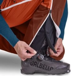 ORTOVOX 3L ORTLER PANTS M CLAY ORANGE 23 -Winter Sportswear 9 114315 3l ortler pants m clay orange 70718 co 04