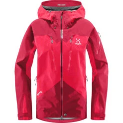 Haglöfs HAGLOFS SPITZ JACKET W SCARLET RED/DALA RED 22