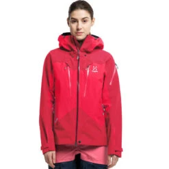 Haglöfs HAGLOFS SPITZ JACKET W SCARLET RED/DALA RED 22 -Winter Sportswear 9 116236 spitz jkt w scarlet red dala red 604654 4qx 03