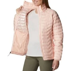 COLUMBIA POWDER LITE JKT W PEACH BLOSSOM 23 -Winter Sportswear 9 116797 1699061 890 03