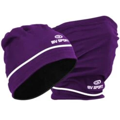 BV SPORT BONNET MULTIFONCTION PURPLE/WHITE 23