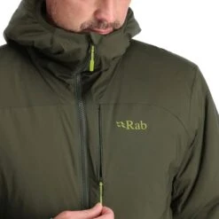 RAB XENAIR ALPINE JKT ARMY 23 -Winter Sportswear 9 117517 xenair alpine jkt army qio 86 arm 04
