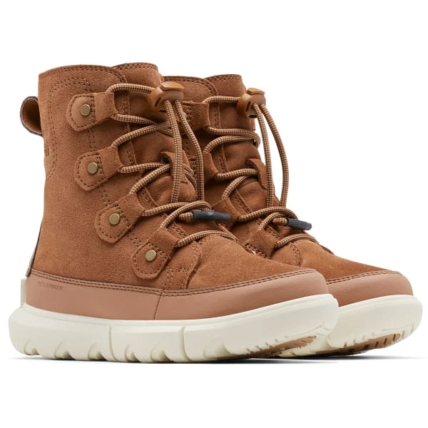 SOREL YOUTH EXPLORER LACE VELVET TAN CHA 23 8 SOREL YOUTH EXPLORER LACE VELVET TAN CHA 23 - Image 6