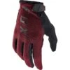 FOX RANGER GLOVE GEL DARK MAROON 23 -Winter Sportswear 9 118412 ranger glove gel dark maroon 27166 299 01