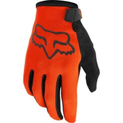 FOX YTH RANGER GLOVE FLO ORANGE 23