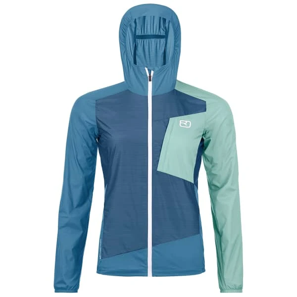 ORTOVOX WINDBREAKER JACKET W PETROL BLUE 23 3 ORTOVOX WINDBREAKER JACKET W PETROL BLUE 23