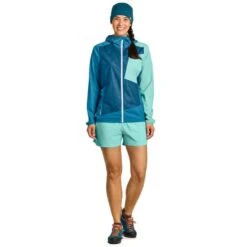 ORTOVOX WINDBREAKER JACKET W PETROL BLUE 23 10 ORTOVOX WINDBREAKER JACKET W PETROL BLUE 23 -Winter Sportswear 9 124515 60010 55901 03