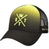 WATTS TRUCKER CAP TOKYO DEEP DYE YELLOW-BLACK 23