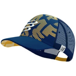 COMPRESSPORT TRUCKER CAP ESTATE BLUE/CITRUS 23