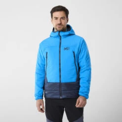 MILLET FUSION AIRWARM HOODIE M SAPHIR/METHYL BLUE 23 -Winter Sportswear 9 125452 miv9516 9764 04