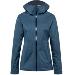 BLACK DIAMOND W STORMLINE STRETCH RAIN SHELL INK BLUE 23