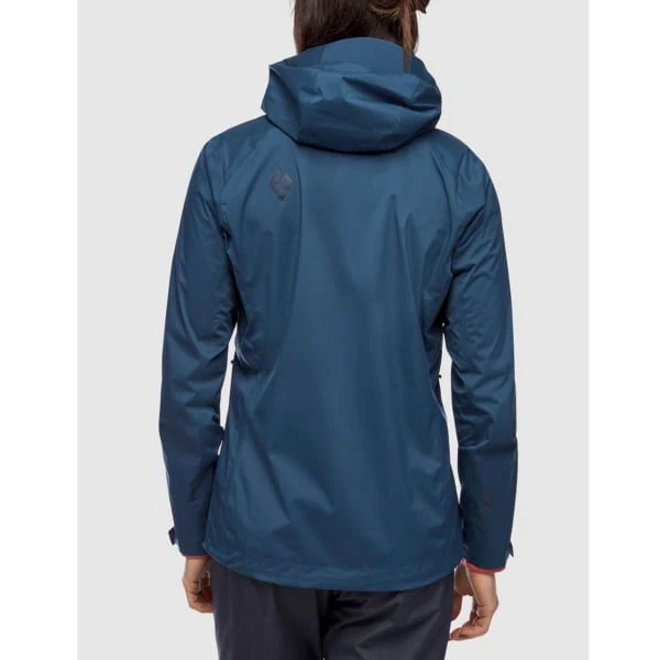 BLACK DIAMOND W STORMLINE STRETCH RAIN SHELL INK BLUE 23 4 BLACK DIAMOND W STORMLINE STRETCH RAIN SHELL INK BLUE 23 - Image 2