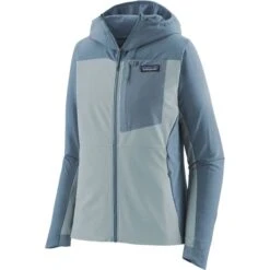 PATAGONIA W'S R1 CROSSSTRATA HOODY STEAM BLUE 23