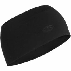 ICEBREAKER CHASE HEADBAND BLACK 23